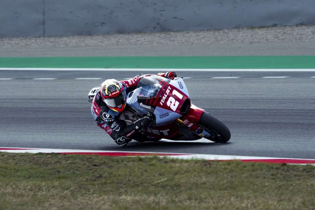 TEST MOTO2: QUARTO TEMPO PER LOPEZ E SENSAZIONI POSITIVE - Gresini Racing
