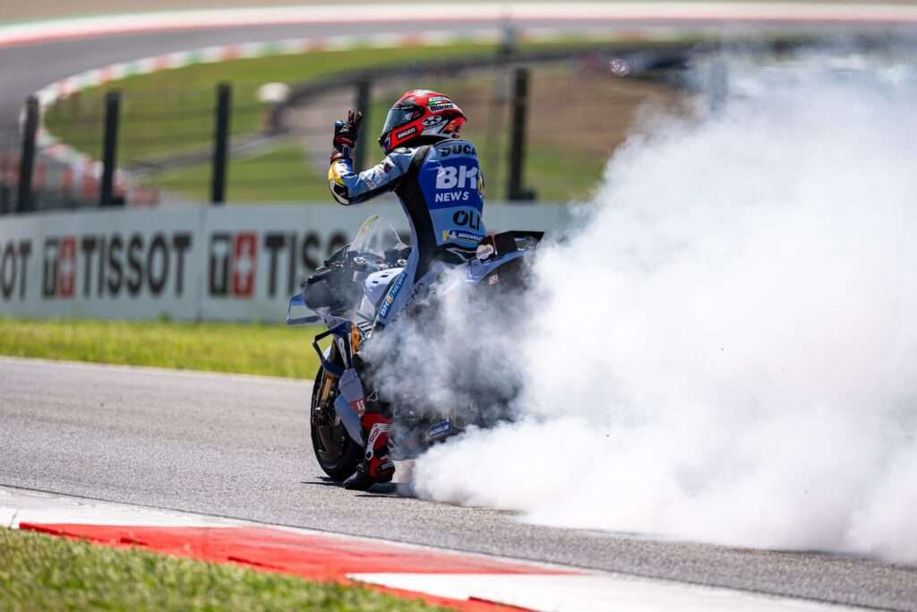 TOP8 PER FERMIN IN ITALIA - Gresini Racing