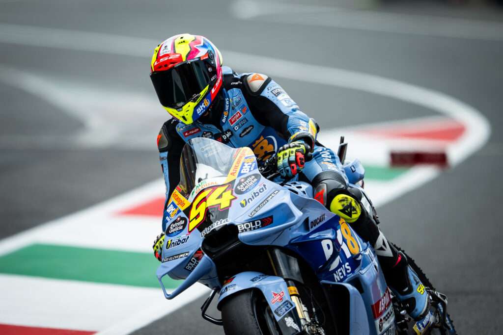 ALDEGUER SUBITO VELOCE AL MUGELLO. Q2 DIRETTA - Gresini Racing