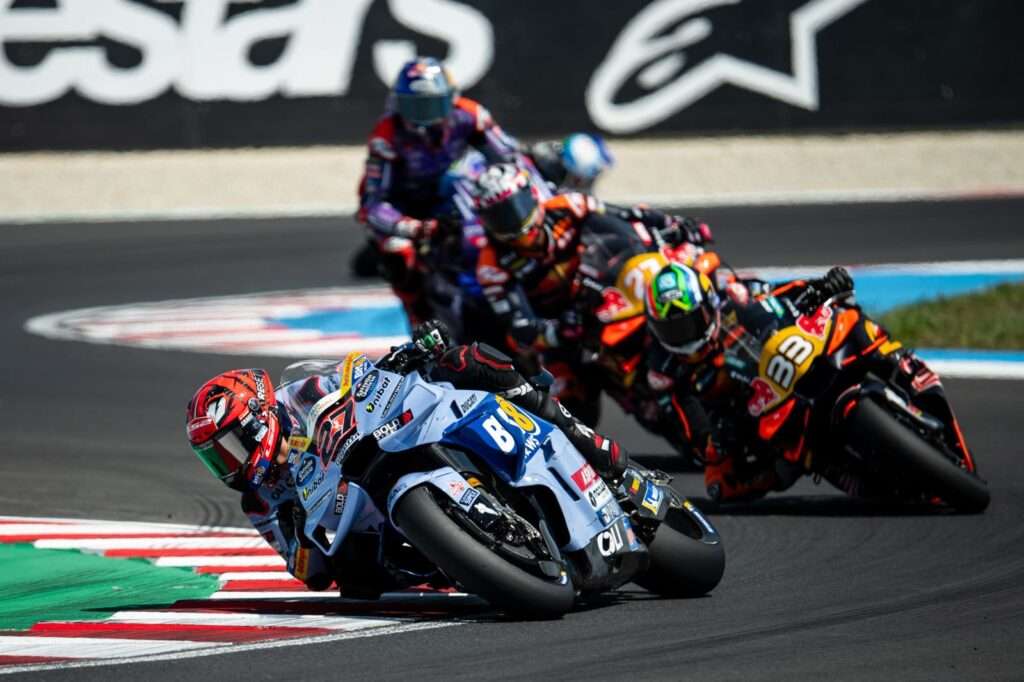LECUONA BRILLA, FERMIN AVREBBE VOLUTO - Gresini Racing