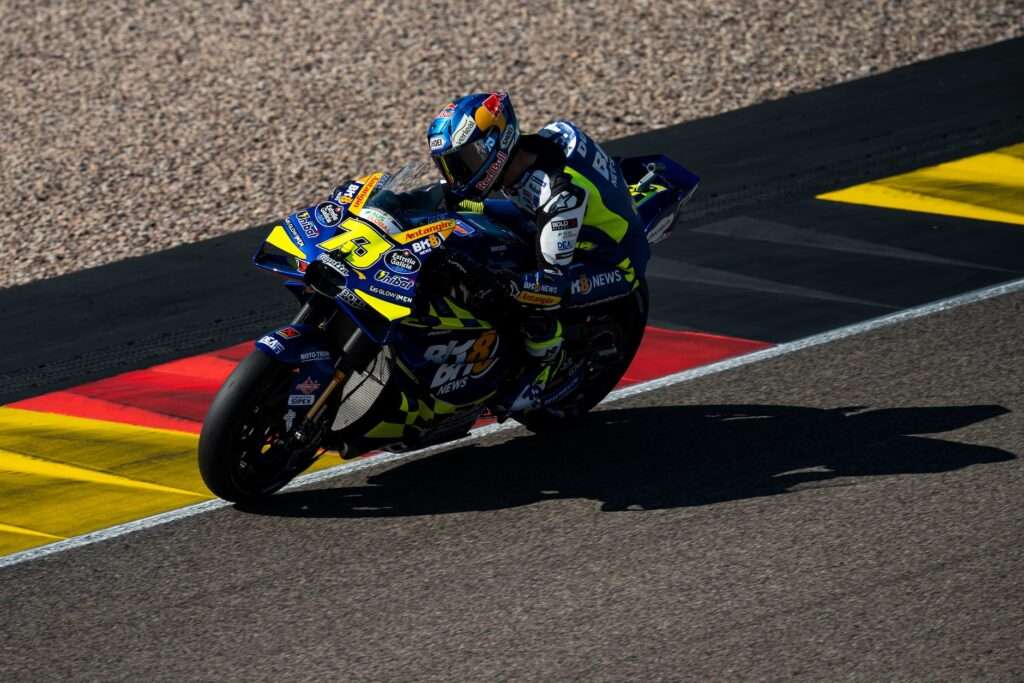 FINISCE AL 10º GIRO IL SOGNO TEDESCO PER ALEX MARQUEZ - Gresini Racing