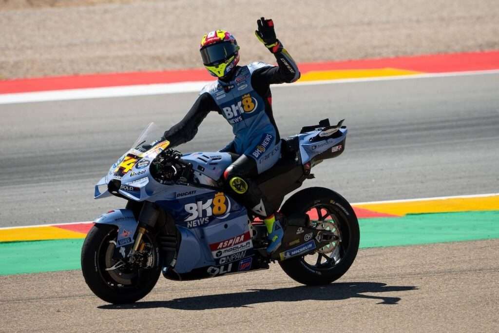 TANTI PUNTI PER ALEX E FERMIN AD ARAGON - Gresini Racing