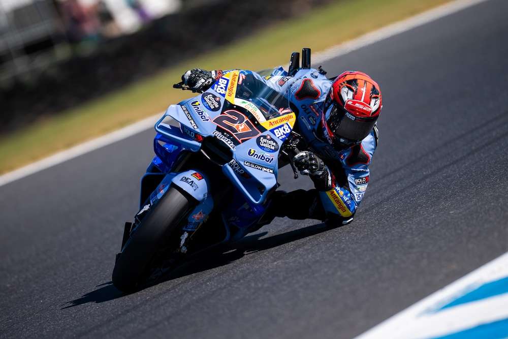 ALEX CADUTA E Q2, IKER SUBITO VELOCE SULL’ISOLA - Gresini Racing